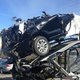 Illustration for article titled This Is What Happens When A Car Carrier Hits The Bottom Of A Bridge